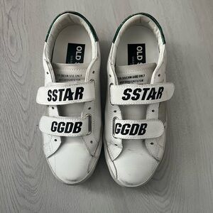 Original Golden Goose Velcr sneakers 
Worn once 
Comes with box and dust bag